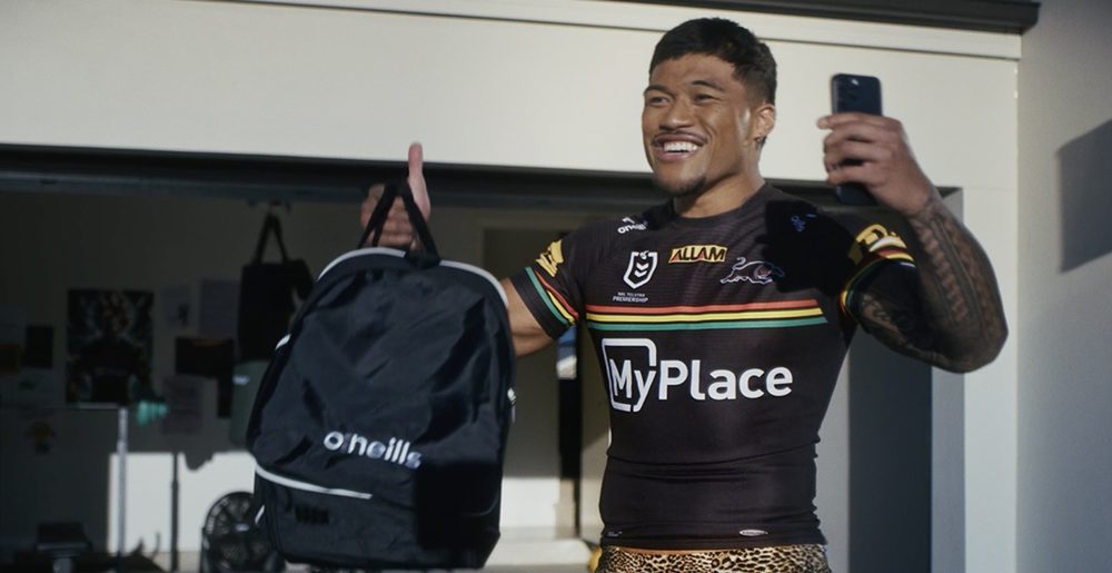 MyPlace Penrith Panthers partnership TVC still